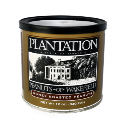 Plantation Peanuts Honey Roasted Peanuts  120 oz Tin
