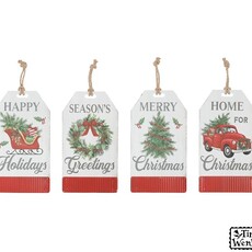 Burton + Burton CHRISTMAS TAG ORNAMENT  9745593