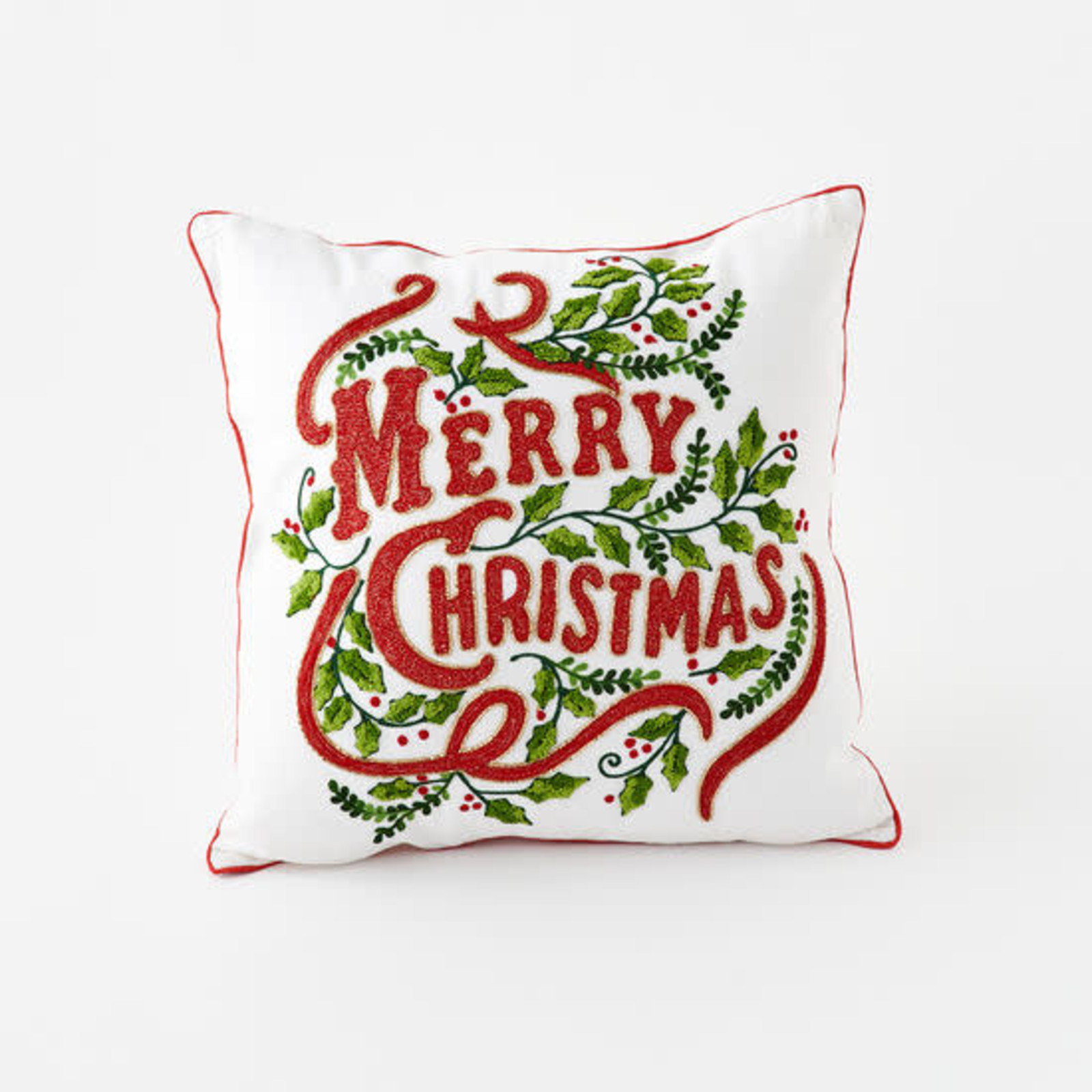 One Hundred 80 Degrees Merry Christmas Pillow, 18"x18  IN0541 loading=