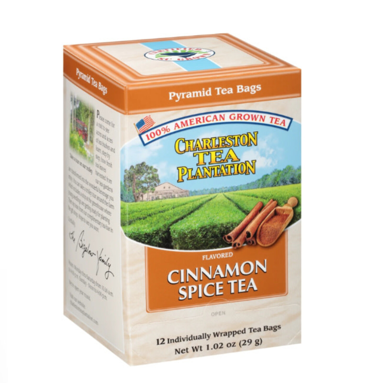 The Charleston Tea Company Cinnamon Spice Tea loading=