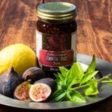 Sallie's Greatest Lemon Fig & Basil Jam