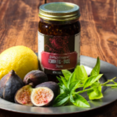 Sallie's Greatest Lemon Fig & Basil Jam