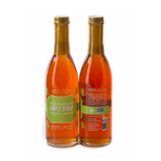 Sallie's Greatest Peach & Mint Simple Syrup