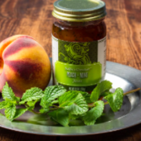 Sallie's Greatest Peach & Mint Jam