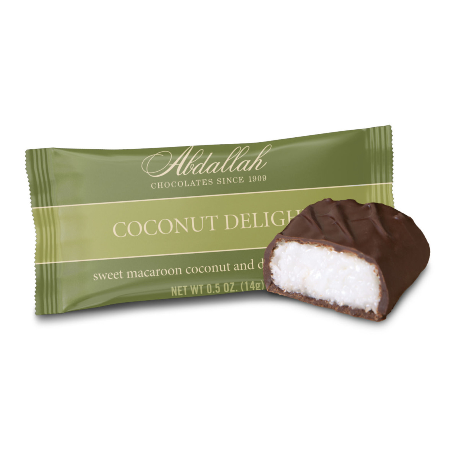 Abdallah Dark Chocolate Coconut Delight- Single loading=