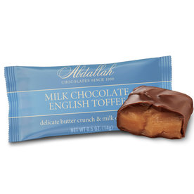 Abdallah Milk Chocolate English Toffee- Single