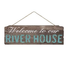 Ganz "Welcome to Our River House" Sign