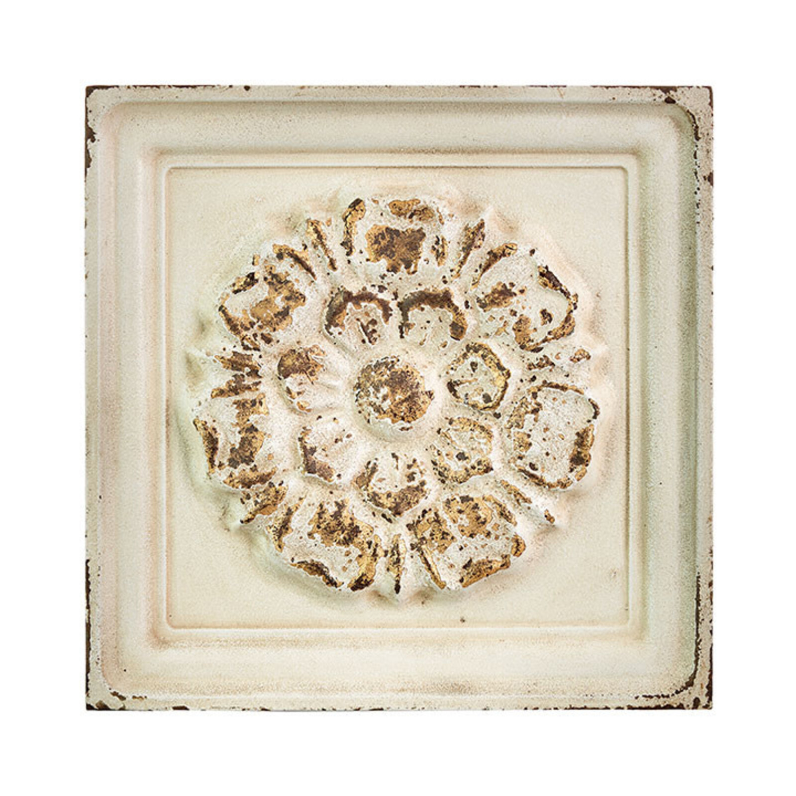 14" Antique Tin Wall Art loading=