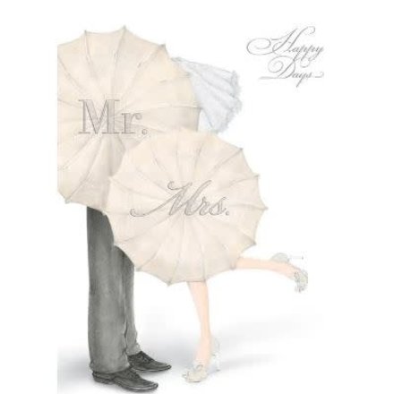 Happy Days Mr. & Mrs Wedding Card