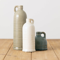 Sullivans 10'' Sage Green Ceramic Vase
