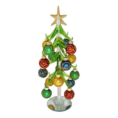 RCS Christmas Tree 10" w/ Ornaments - Matte Finish  89901