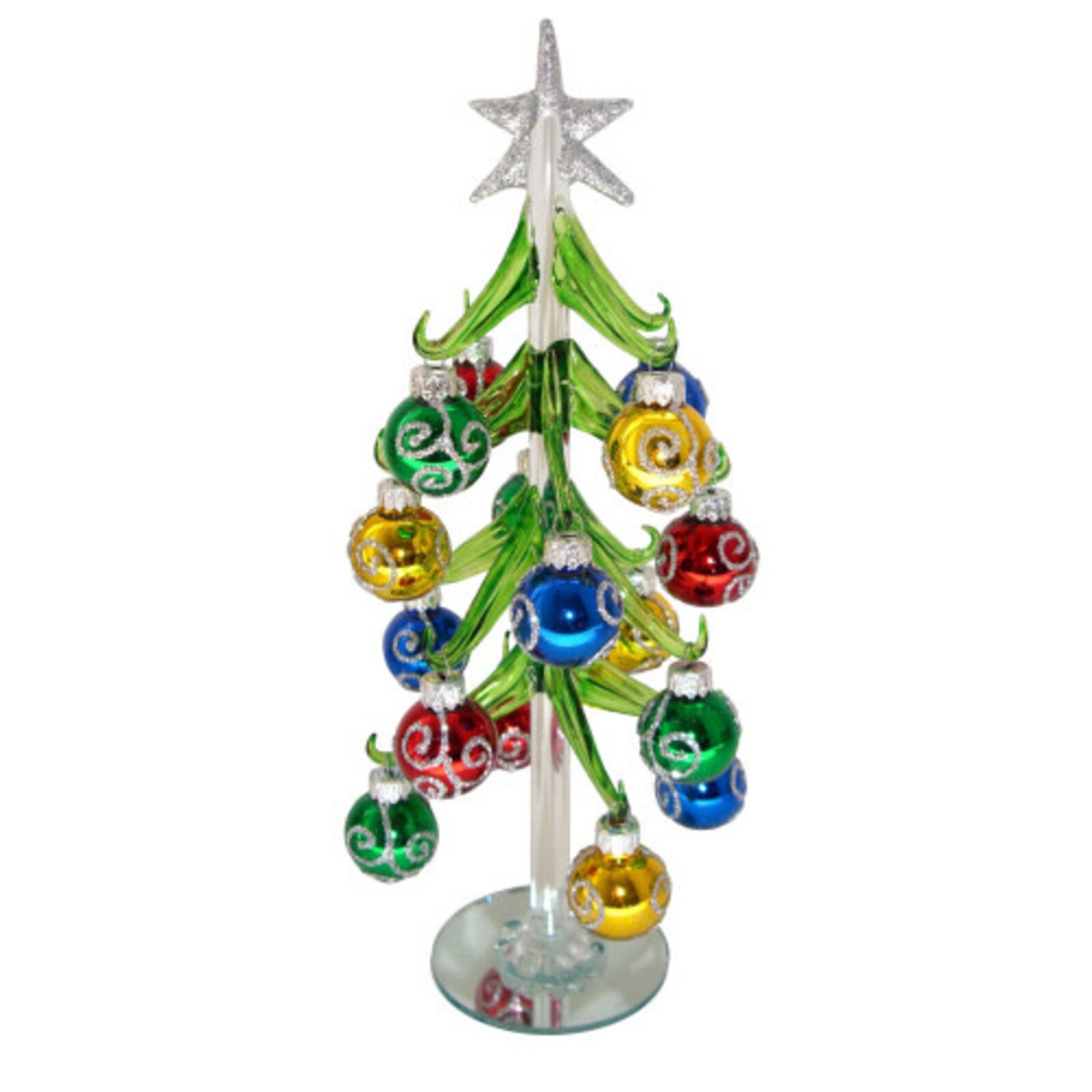 RCS Christmas Tree 10" w/ Ornaments - Glossy  Finish  89902 loading=