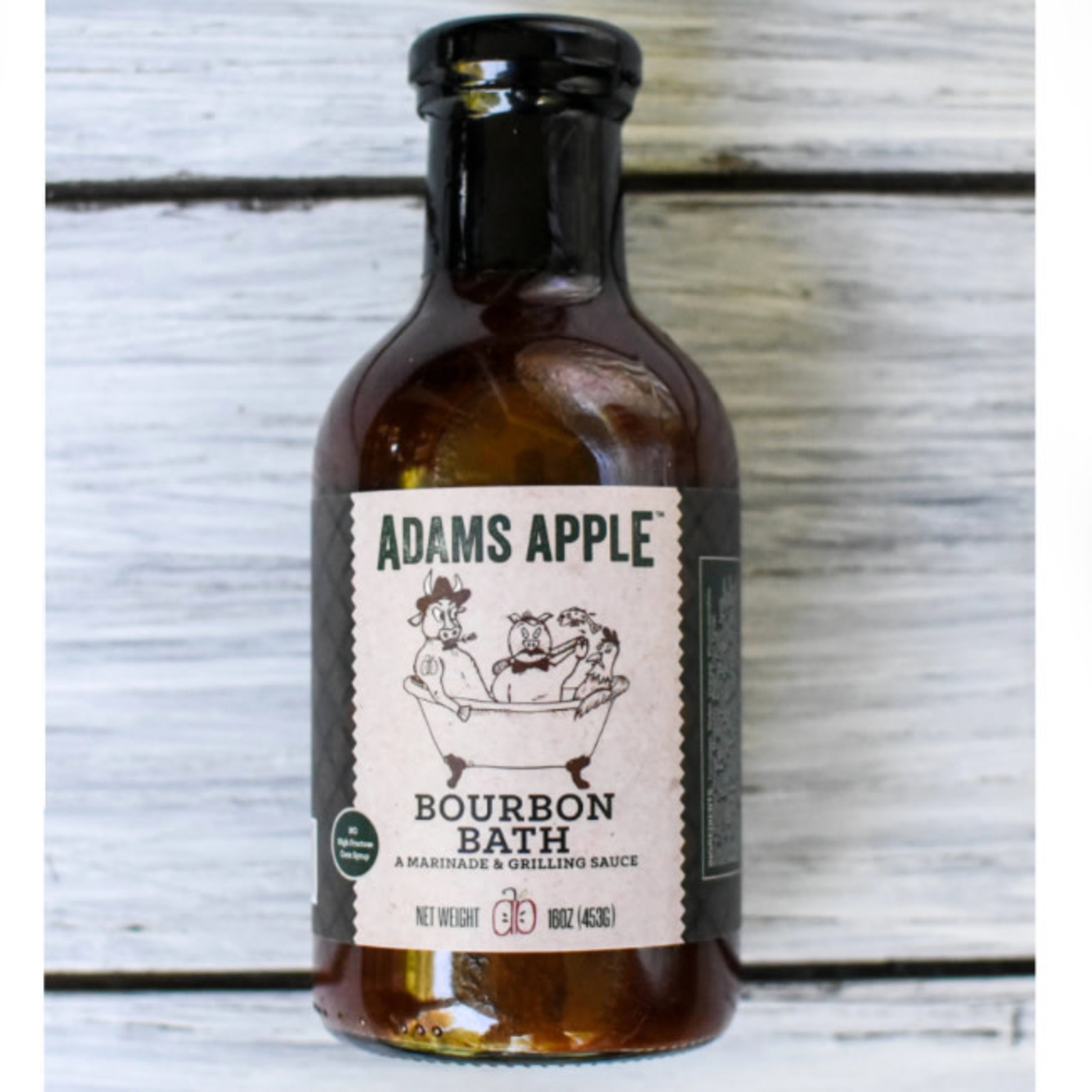 Adams Apple Eatables Adams Apple Bourbon Bath Marinade 16 oz. loading=