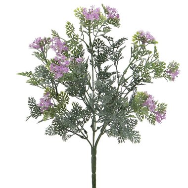 Meravic MINI QUEEN ANNE'S LACE BUSH 9"x14"   E1865PU