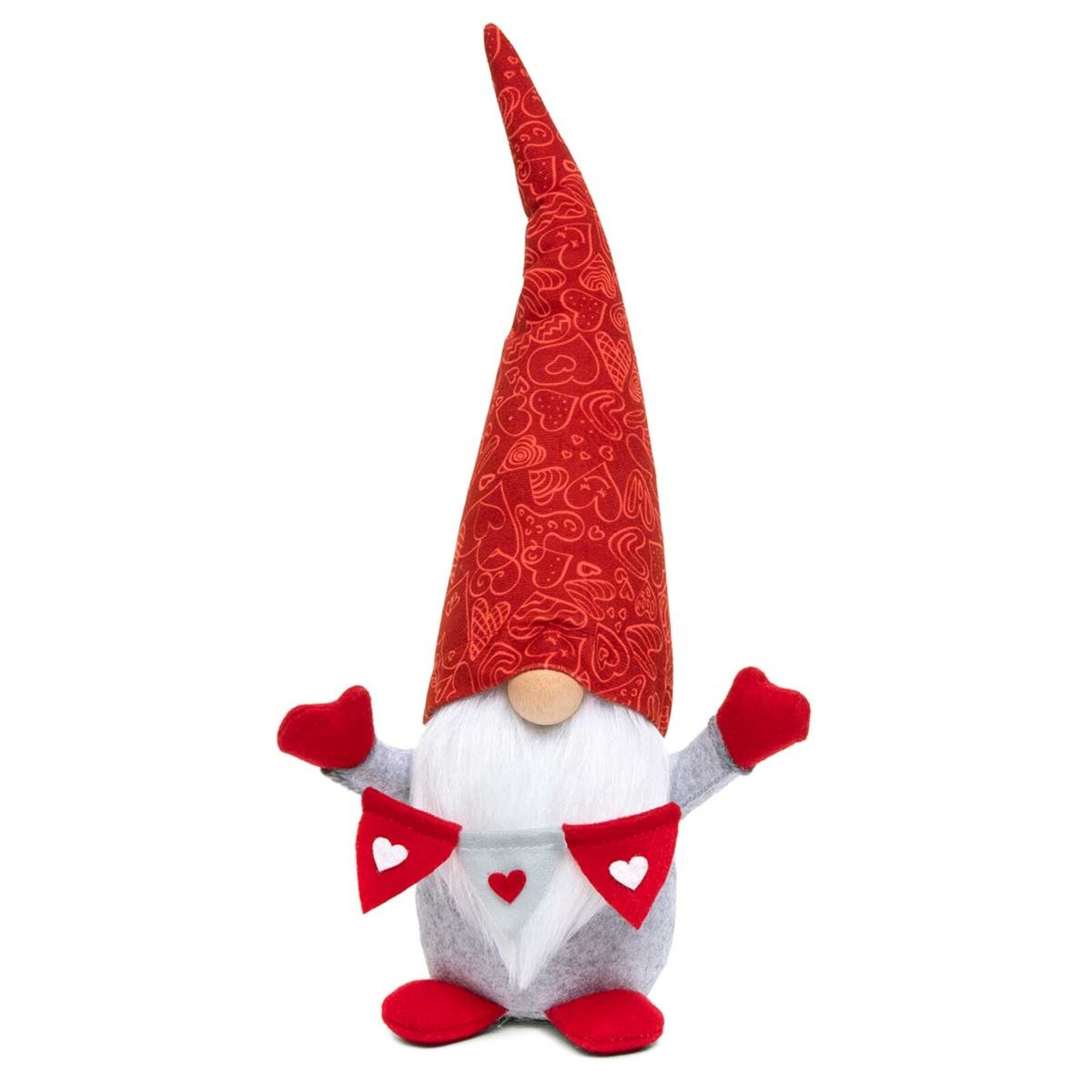 Meravic GNOME RED/GREY WITH BANNER,   L1052 loading=