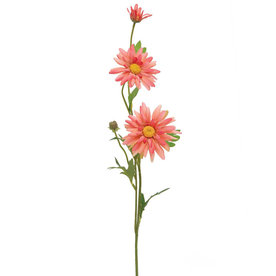 Meravic DANCING DAISY SPRAY 5"X23" CORAL  M1413 CO
