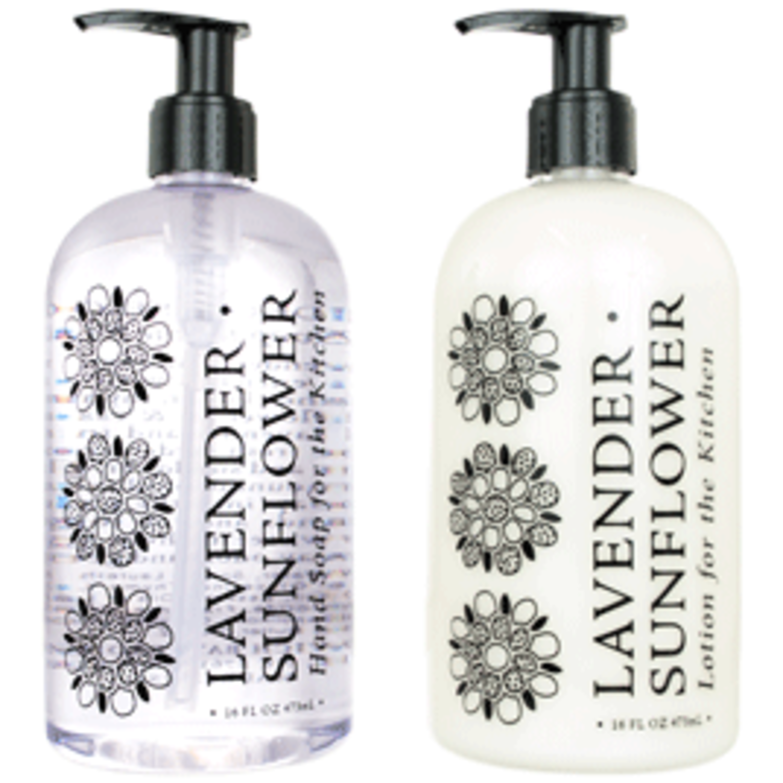 Greenwich Bay Trading Company Lavender Sunflower Kitchen  Liquid Soap loading=