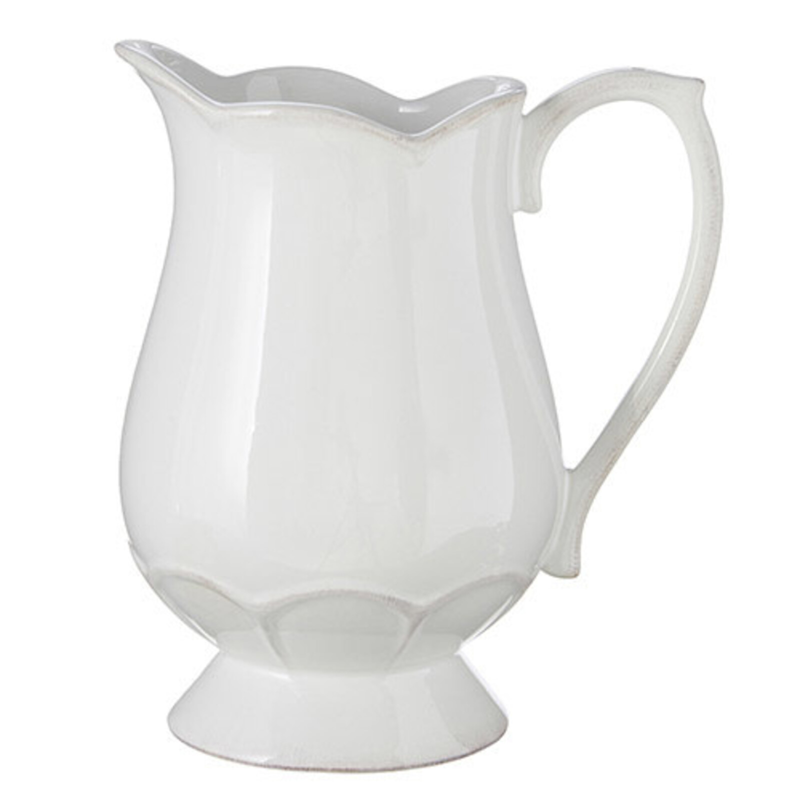 RAZ Imports Inc. 8.25" SCALLOPED PITCHER   4210153 loading=