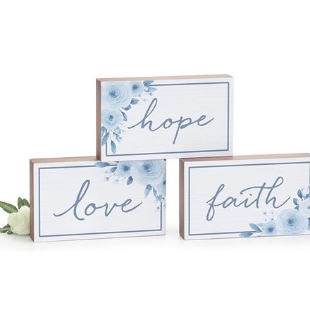 Burton + Burton FAITH HOPE LOVE SHELF SITTER   9744375
