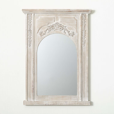 Sullivans TALL FRENCH CARVED WOOD MIRROR  24.75"L x2.5"W x34.25"  MIR185