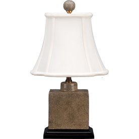 Danny's Fine Porcelain RECTANGLE  BOX LAMP-PARINO    60326-L