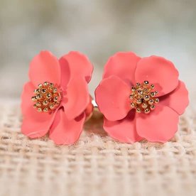 Amanda Blu Blu Botanicals Small Flower Earring
