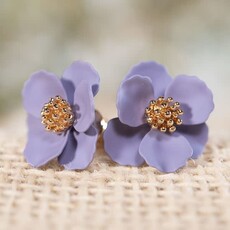 Amanda Blu Blu Botanicals Small Flower Earring