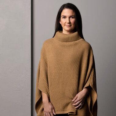 Demdaco Demdaco Texture Cowl Neck Poncho