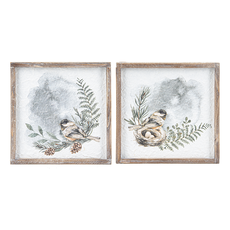 Ganz Framed Nest & Bird Wall Decor   CB175760