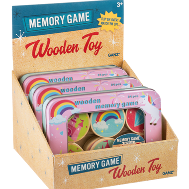 Ganz Wooden Unicorn Memory Game   H15171