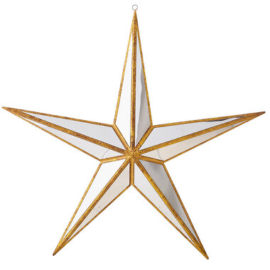 RAZ Imports Inc. 15" MIRRORED STAR ORNAMENT  4016149