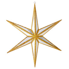 RAZ Imports Inc. 12" MIRRORED STAR ORNAMENT   4016252