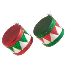RAZ Imports Inc. 3.5" DRUM ORNAMENT  4322900