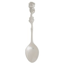 Harold Import Company Fino Demi Spoon Rose Design Silver  GD-955