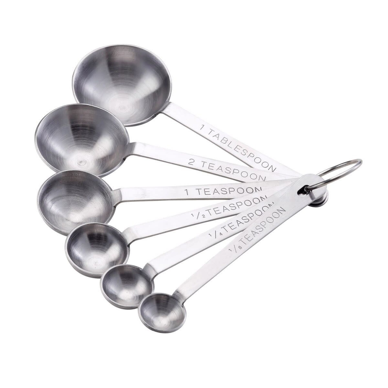 Harold Import Company Mrs. Anderson's Baking Measuring Spoons, 6 pc set  48012 KITCHEN USE loading=