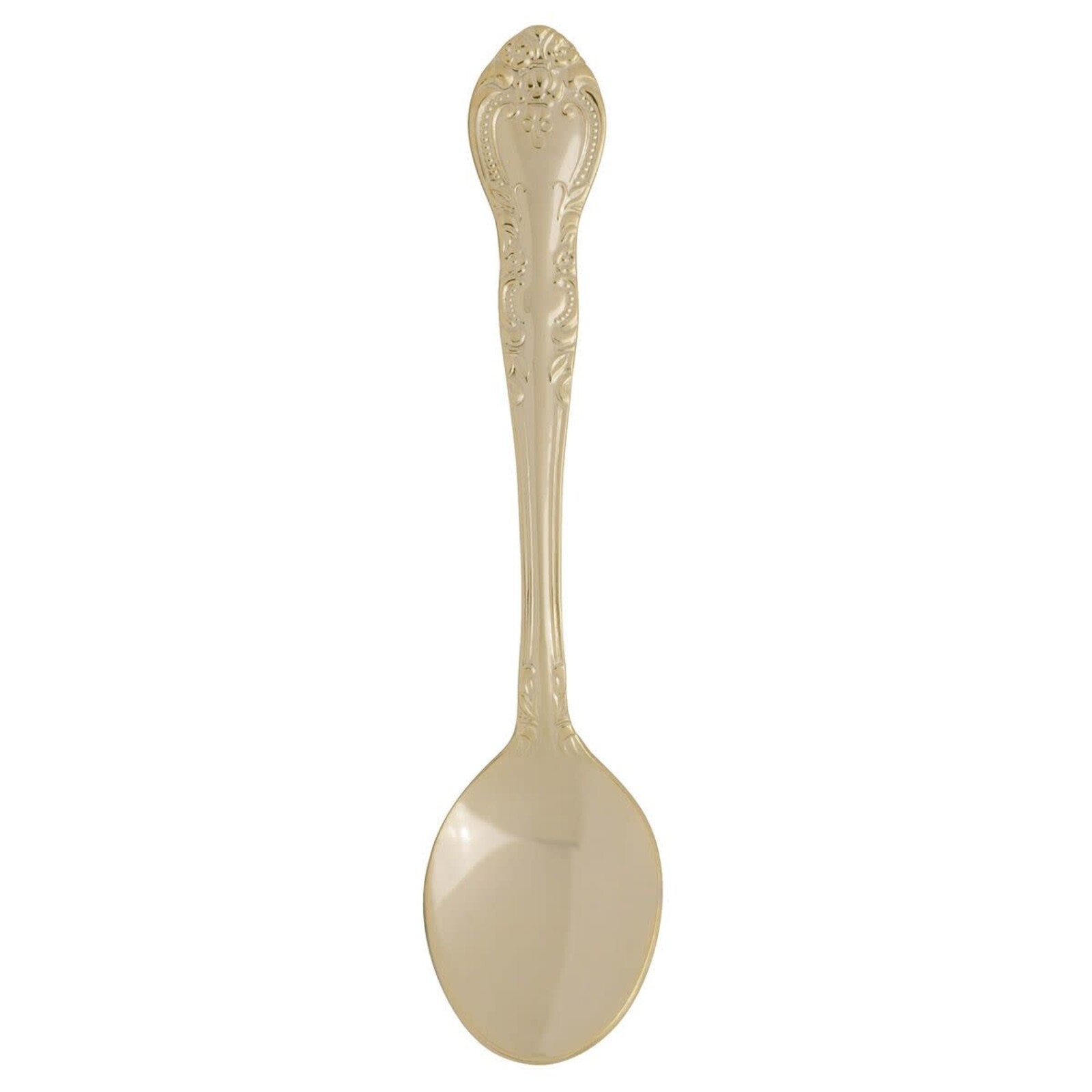Harold Import Company Fino Demi Spoon, Traditional Design, Gold Plated   DS-8G loading=