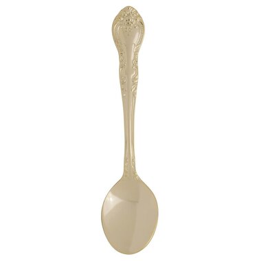 Harold Import Company Fino Demi Spoon, Traditional Design, Gold Plated   DS-8G