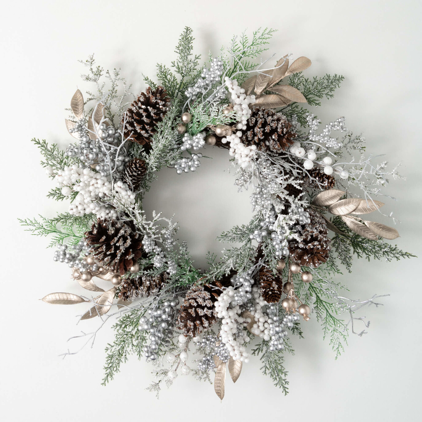 Sullivans 24" FROSTED BERRY WREATH  WR948 loading=