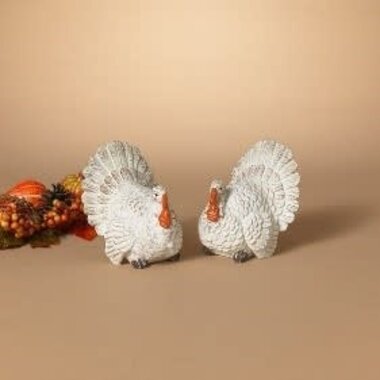 Gerson 5.3"H Resin Harvest Turkey (1) 2695770