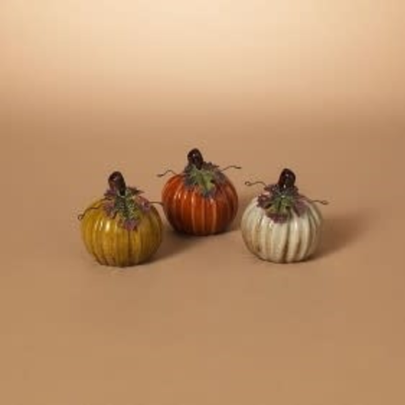 3.2" Ceramic Harvest Pumpkin  2596270 loading=