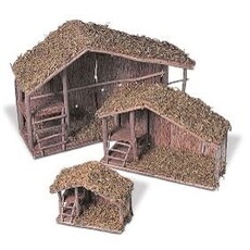 Gerson Wood Creche Large 1071340L