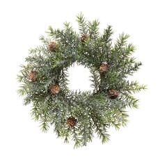 Meravic MINI WREATH PINE AND PINECONE   12"   V5236