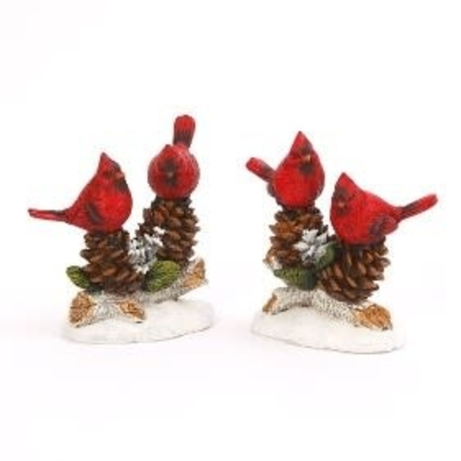 Gerson Resin Cardinals Figurine   2351540 loading=