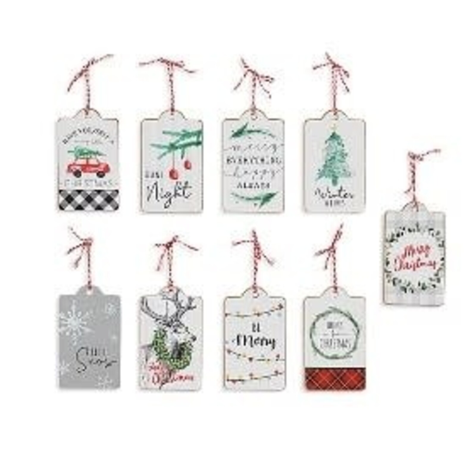 Gerson Wood Holiday Sign Ornament   2588860 loading=