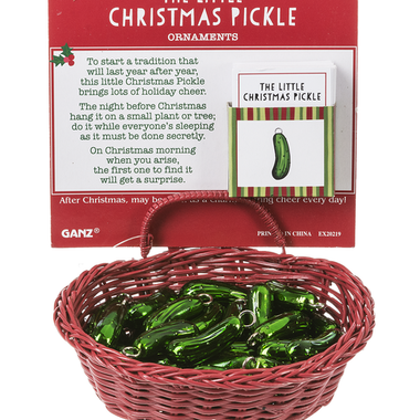 Ganz The Little Christmas Pickle Ornament (1)   EX20219