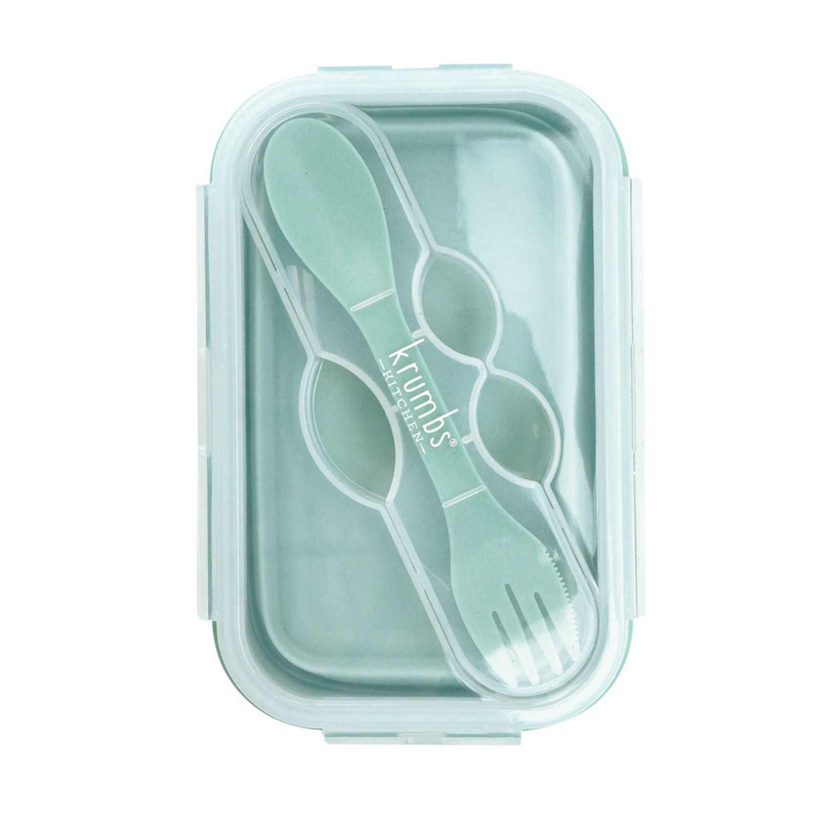 DM Merchandising Mint Krumbs Kitchen  Silicone Lunch Container loading=