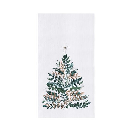 C & F Enterprise Emerald Christmas Tree Towel   C86171922