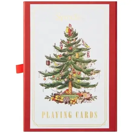 C R GIbson SPODE TREE DOUBLE DECK PLAYING CARDS    CC6KB-24779
