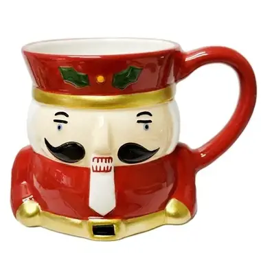 Mary Square Sculpted Mug Nutcracker  46242