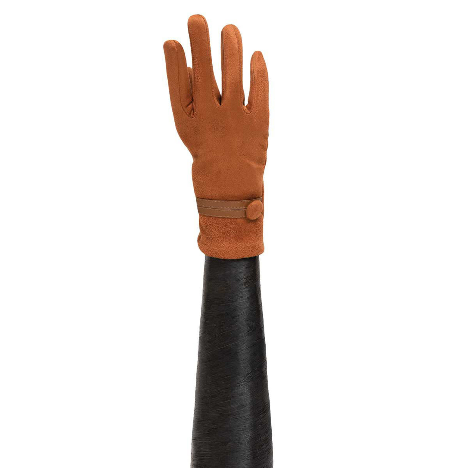 Trezo PUMPKIN GLOVES WITH STRAP AND BUTTON  X8075 loading=